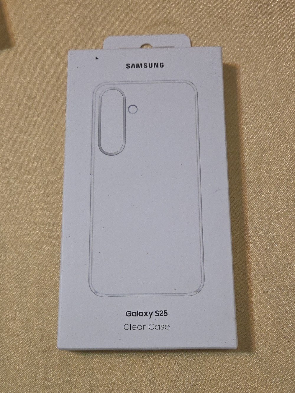 Samsung Galaxy S25 Clear Protective Case - Transparent